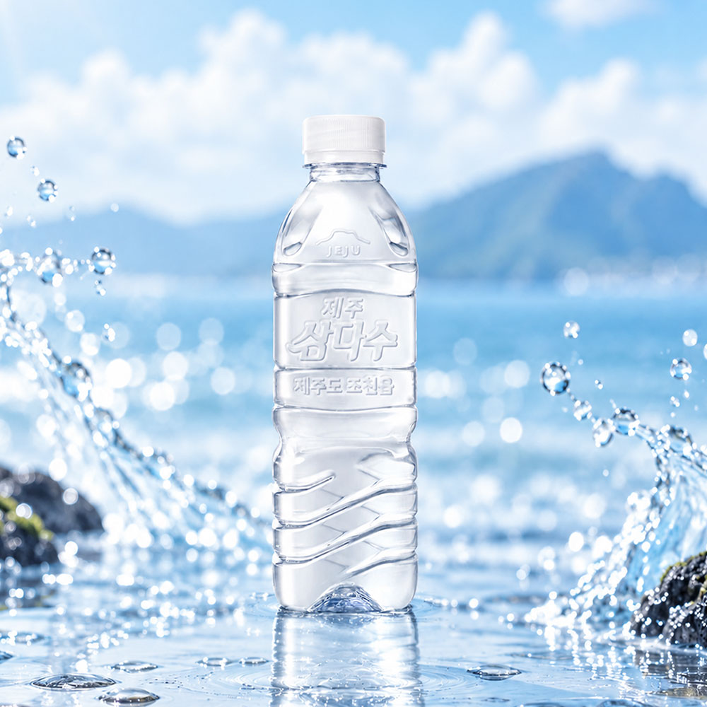 제주 삼다수 그린 500ml 모음 (무라벨/유라벨 랜덤발송) 생수 먹는샘물 Z