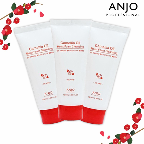 [앙쥬] 동백오일 카멜리아 폼클렌징 100ml 1+1+1