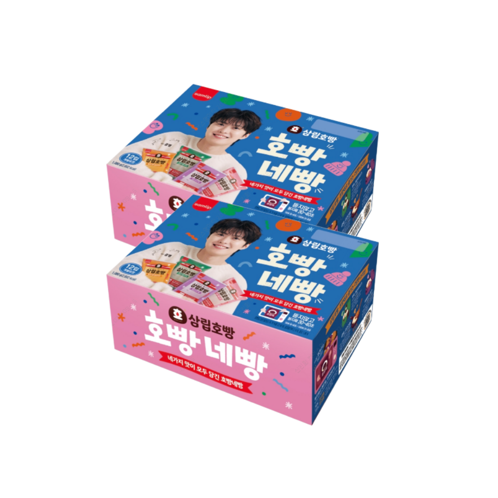 [10월 21일 순차출고]삼립호빵 4가지맛 호빵네빵 2박스 외 (단팥/고구마/야채/피자)