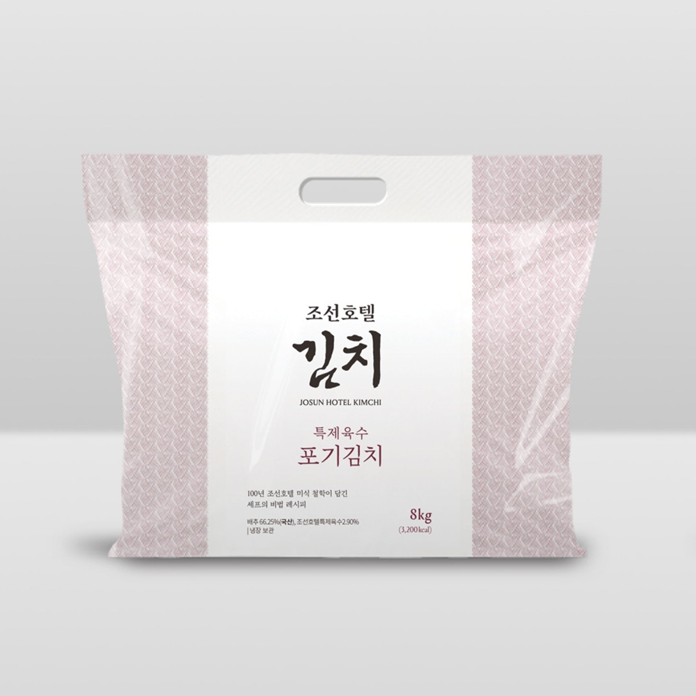 [김장특가] 조선호텔 특제육수 포기김치 8kg