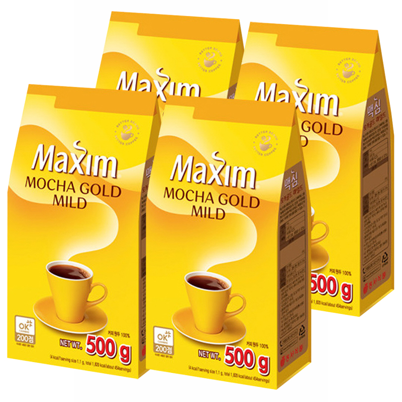 맥심 모카골드 리필 500g x 4개