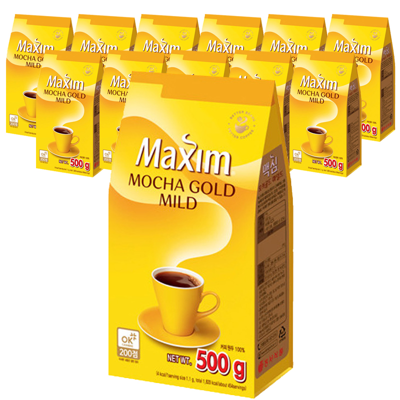 맥심 모카골드 리필 500g x 12개